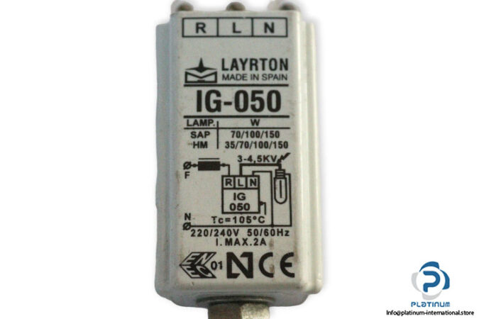 layrton-IG-050-ignitor-for-discharge-lamp-(used)-2