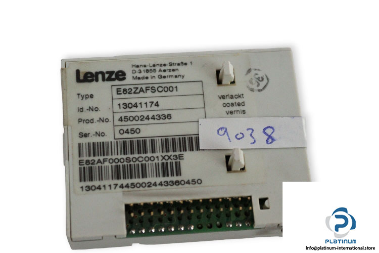 lenze-E82ZAFSC001-function-module-(used)-1