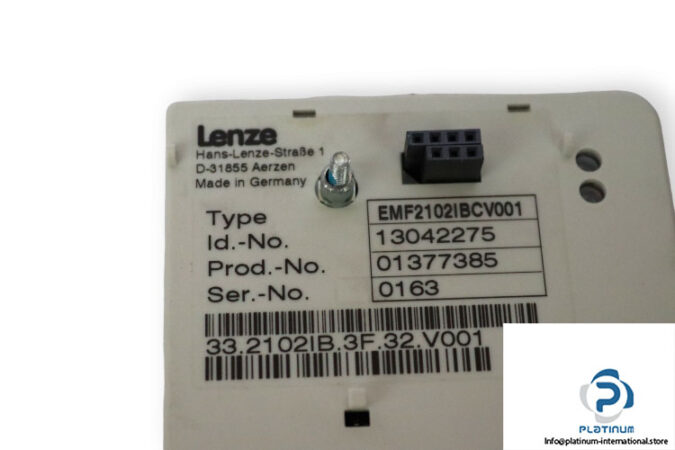 lenze-EMF2102IBCV001-communication-module-used-4