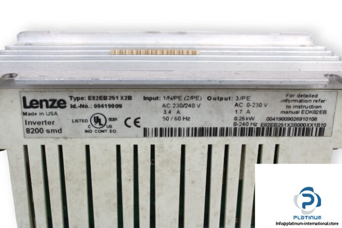 lenze-e82eb251x2b-frequency-inverter-used-2-2