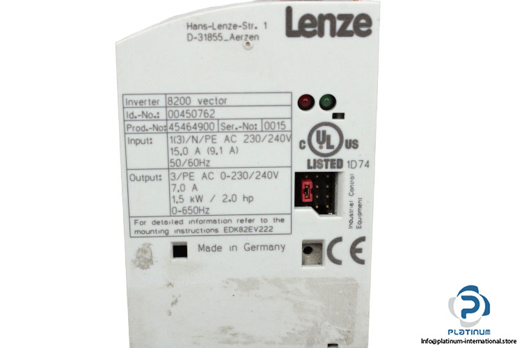 lenze-e82ev152-2b-frequency-inverter-used-1