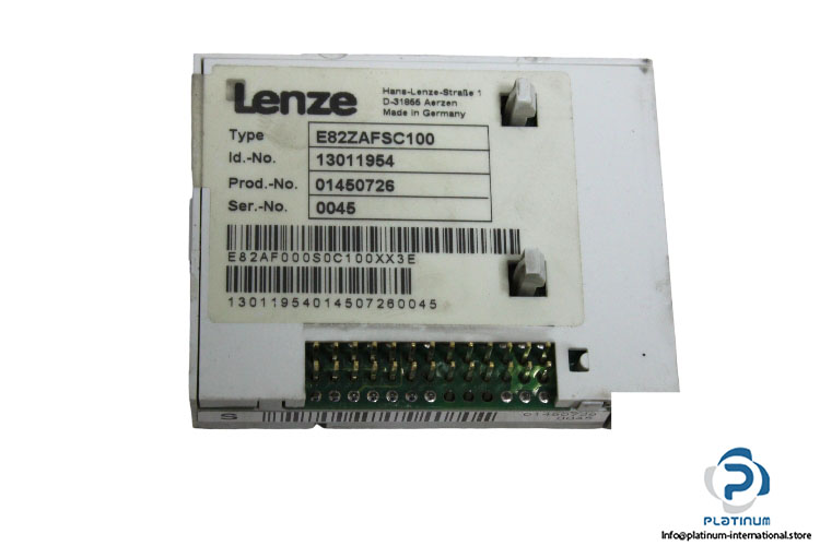 lenze-e82zafsc100-function-module