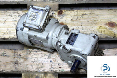 loher-A63A-4-gear-motor-used