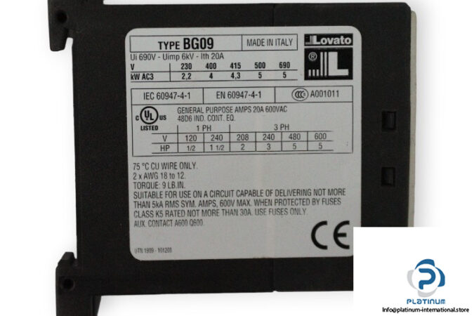 lovato-11-BG0910D012-contactor-(new)-2