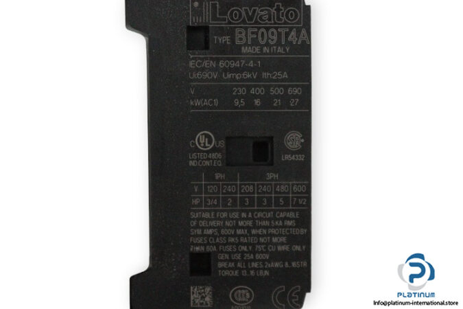 lovato-BF09-T4-A230-power-contactor-(new)-3