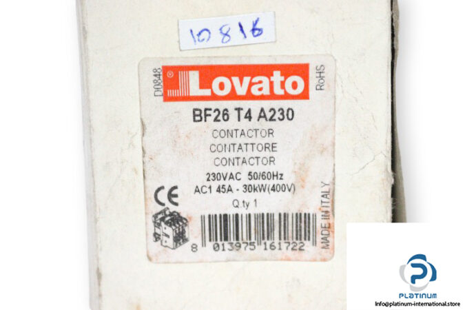 lovato-BF26T4A230-contactor-(new)-4