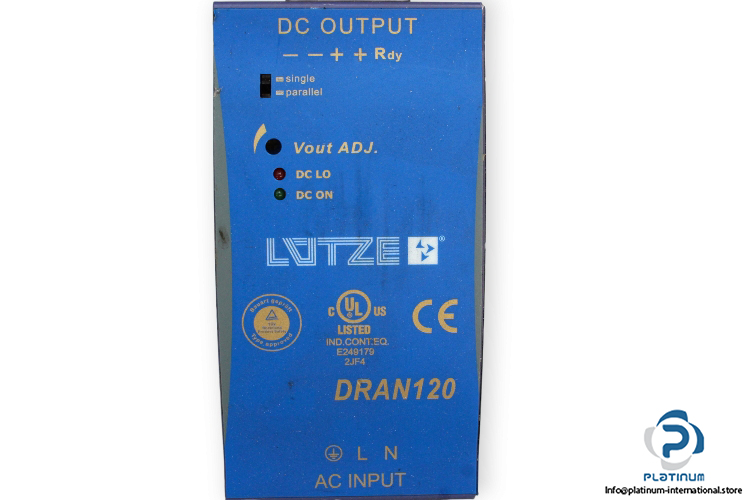 lutze-DRAN120-24B-power-supply-(used)-1