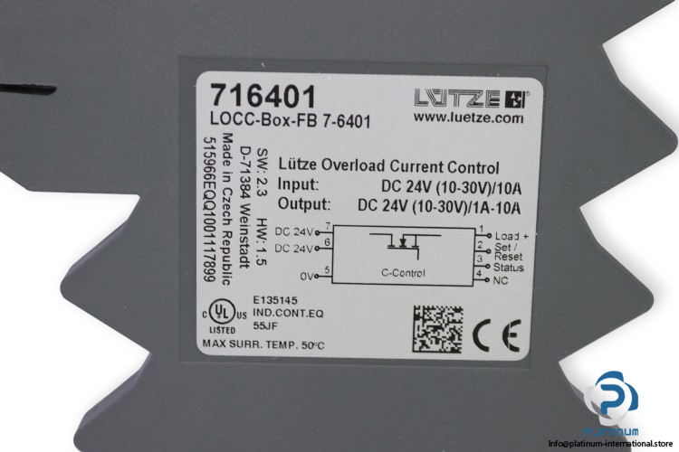 lutze-LOCC-Box-FB-7-6401-electronic-circuit-breaker-(New)-1
