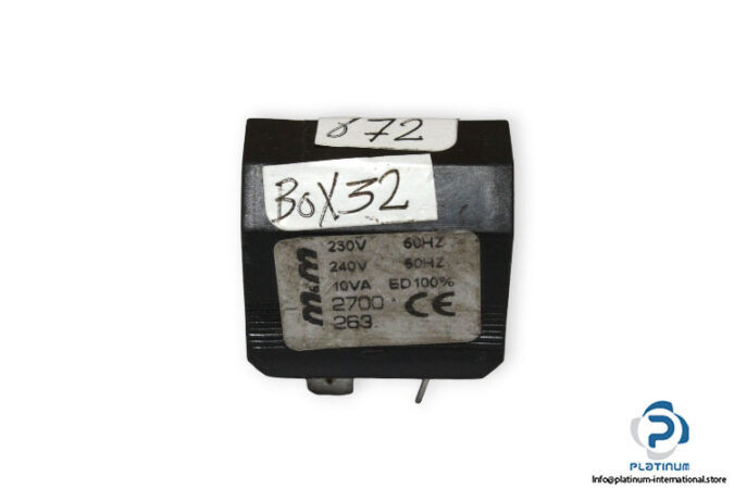 m&m-2700-electrical-coil-(used)-1