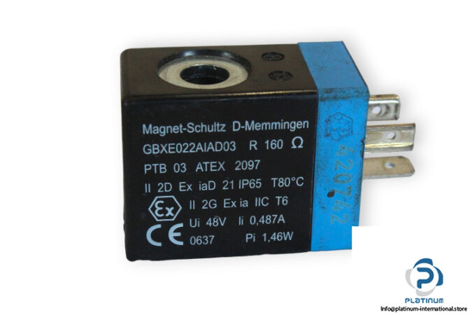 magnet-schultz-GBXE022AIAD03-solenoid-coil-(used)-1