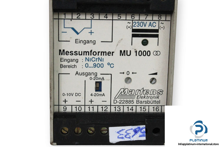 martens-MU-1000-measuring-transmitter-(used)-1