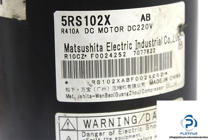 matsushita-5rs102x-refrigerant-compressor-1