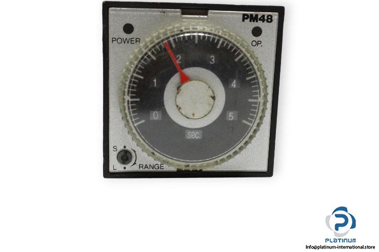 matsushita-PM48-100H-AC100-120V-multirange-timer-(used)-1