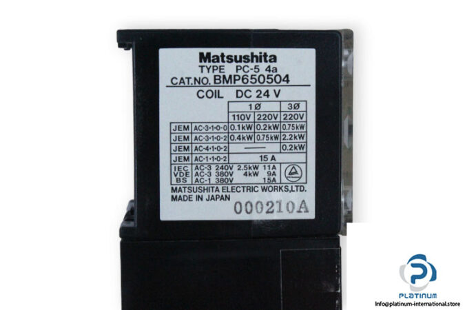 matsushita-PT-10-overcurrent-relay-(new)-2