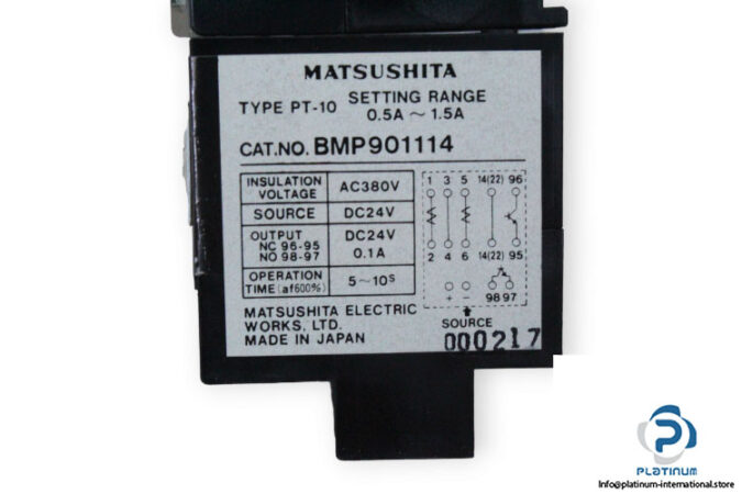 matsushita-PT-10-overcurrent-relay-(new)-3