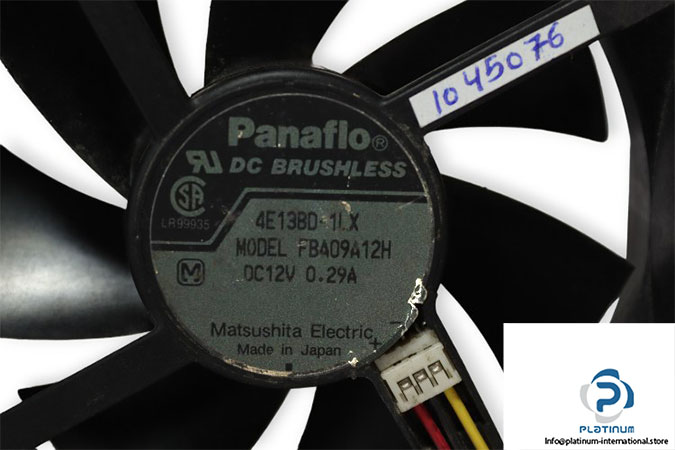 matsushita-electric-FBA09A12H-axial-fan-used-1