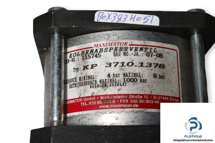 maximator-KP-3710.1378-oil-shut-off-valve-(new)-1
