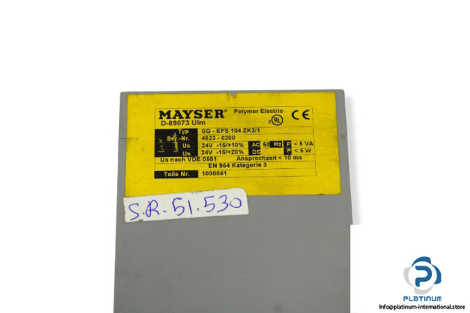 mayser-SG-EFS-104-ZK2_1-control-unit-(Used)-1