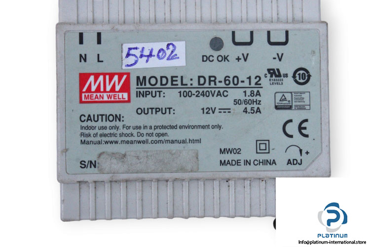 mean-well-DR-60-12-power-supply-(used)-1