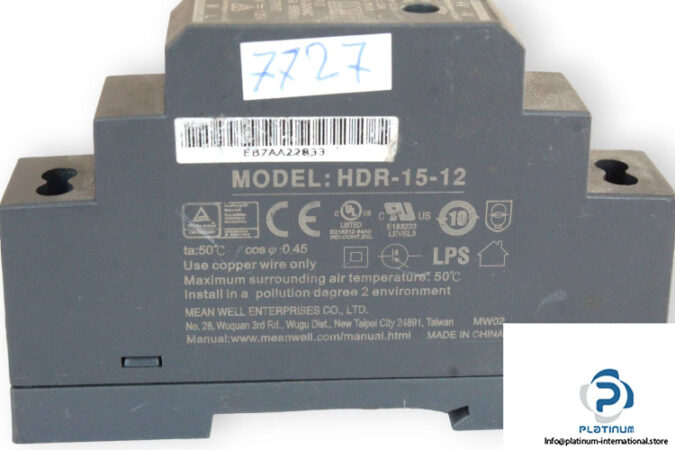 mean-well-HDR-15-12-ultra-slim-power-supply-(used)-2