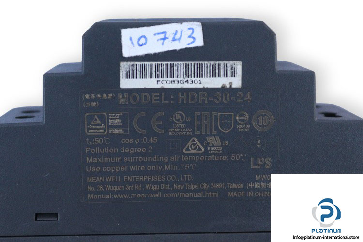 mean-well-HDR-30-24-ultra-slim-power-supply-(used)-1