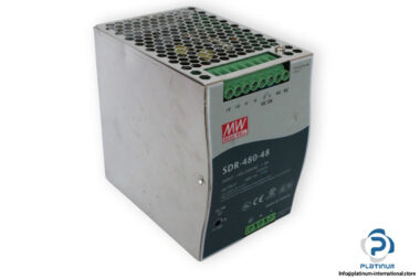 mean-well-SDR-480-48-industrial-din-rail-(used)