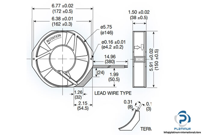 mechatronics-UF15AC23-axial-fan-used-2