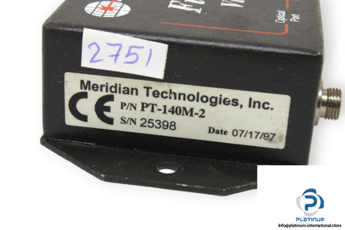 meridian-technologies-pt-140m-2-fiber-optic-video-spare-part-used-2