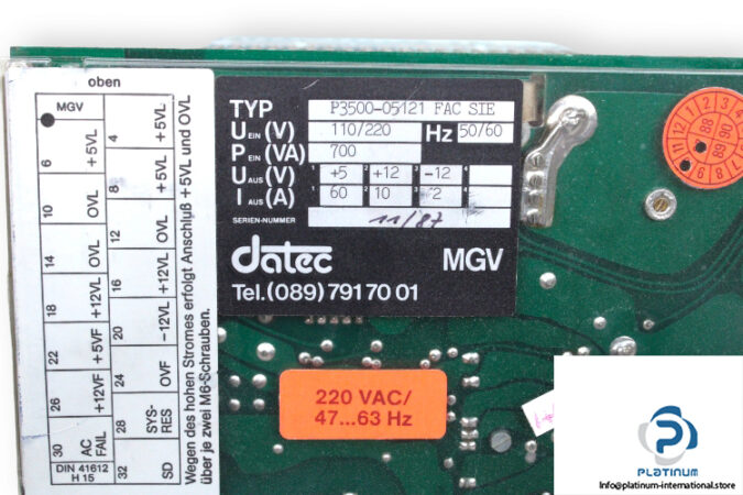 mgv-P3500-05121-FAC-SIE-power-supply-(used)-4