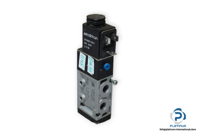 mindman-MVSD-220-4E1-single-solenoid-valve-used