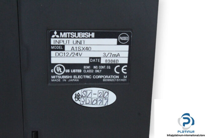 mitsubishi-A1SX40-input-module-16-point-(New)-4