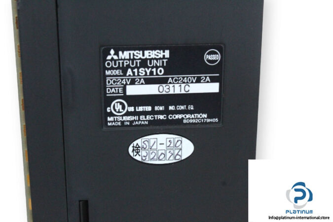 mitsubishi-A1SY10-output-module-16-point-(New)-4