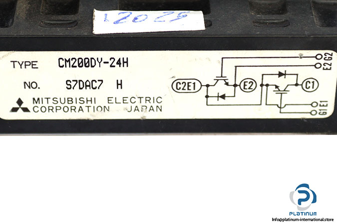 mitsubishi-CM200DY-24H-igbt-module-(Used)-1