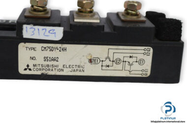 mitsubishi-CM75DY-24H-igbt-module-(Used)-1