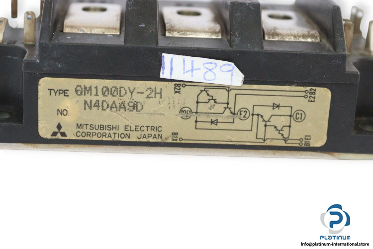 mitsubishi-QM100DY-2H-transistor-module-(Used)-1