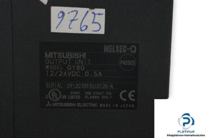 mitsubishi-QY80-transistor-output-unit-used-3