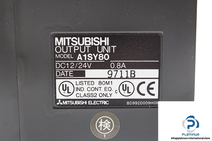 MITSUBISHI A1SY80 OUTPUT UNIT - Platinum International