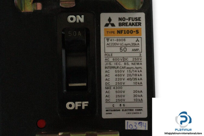 mitsubishi-electric-NF100-S-circuit-breaker-(used)-2