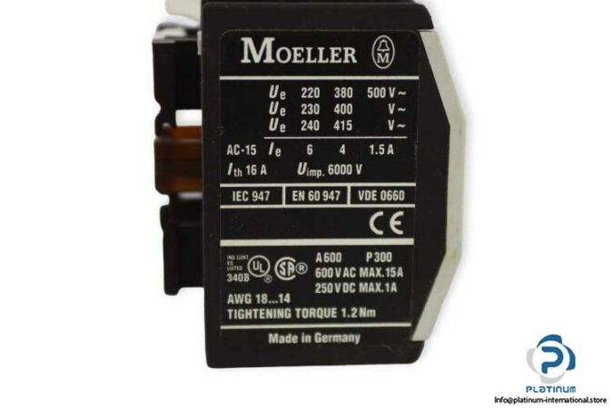 moeller-04DIL-auxiliary-contact-module-(new)-4