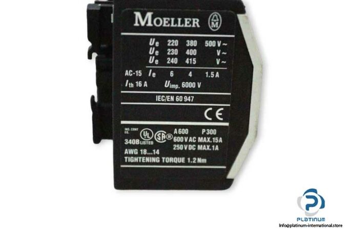 moeller-22-DIL-M-auxiliary-contact-module-(new)-2