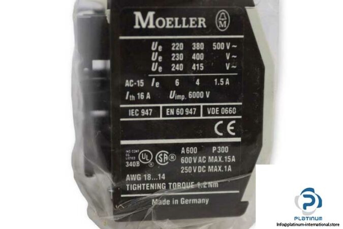 moeller-22DILM-auxiliary-contact-module-(new)-2