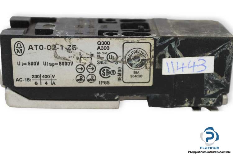 moeller-AT0-02-1-ZB-safety-interlock-switch-(Used)-1