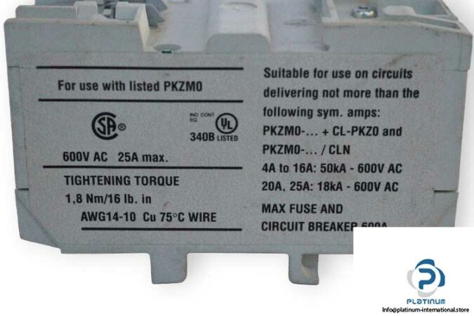 moeller-CL-PKZ-0-current-limiter-(used)-1