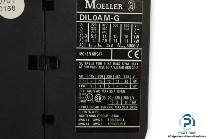 moeller-DIL0AM-G-contactor-relay-(new)-3