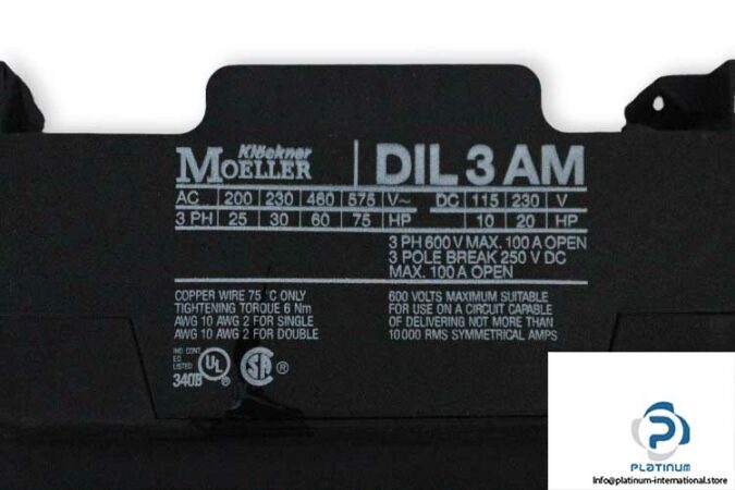 moeller-DIL3AM-power-contactor-(new)-3