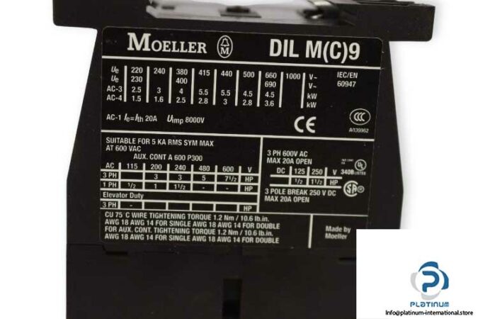 moeller-DILM9-01-contactor-(new)-3