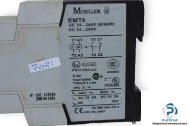 moeller-EMT6-thermistor-overload-relay-(used)