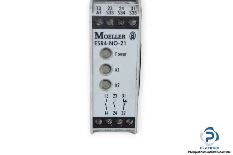 moeller-ESR4-NO-21-safety-relay-used-2