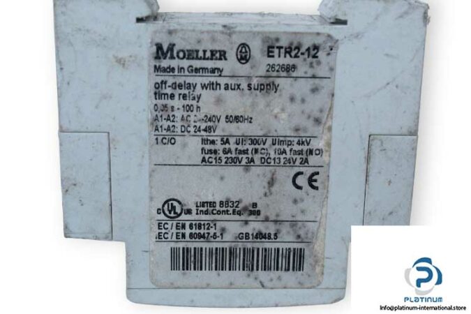 moeller-ETR2-12-time-relay-(used)-2