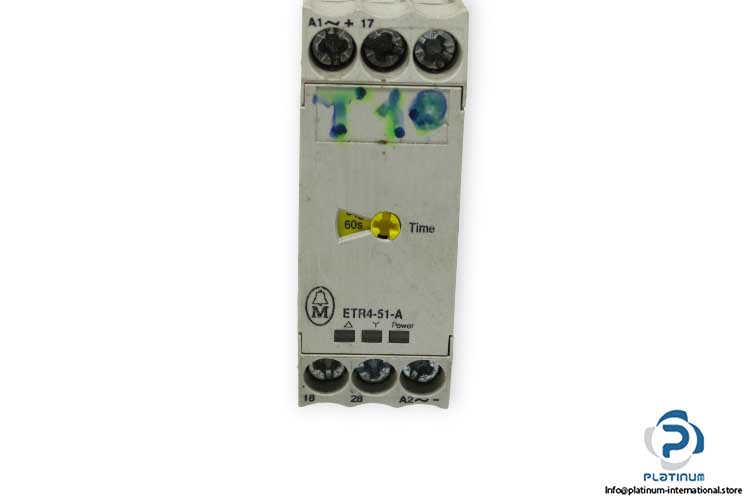 moeller-ETR4-51-A-timer-relay-(used)-1